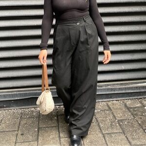 Zara Asymmetrical Waist Dress Pants